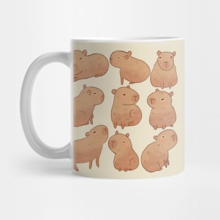 Capybara stack Mug